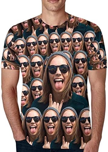 Custom Photo Men's All Over Print T-Shirt