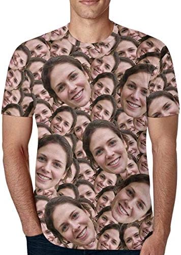Custom Wife Faces T-Shirt for Men