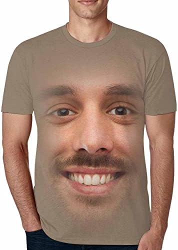 Custom Your Pet Photo Men's All Over Print T-Shirt