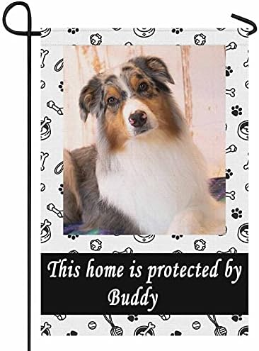 Personalized Pet Dog Garden Flag