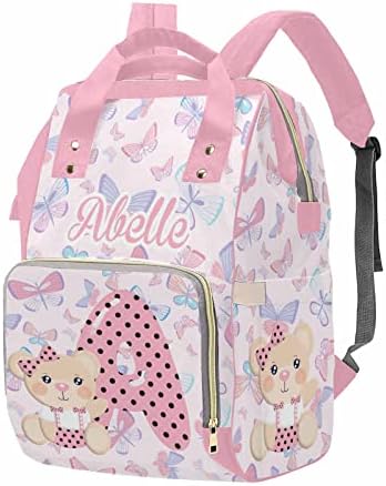 Customized Diaper Bags for Women Personalized Name Letter Daby Bag…