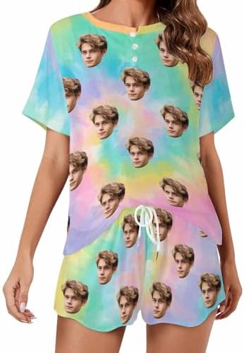 Custom Pajama for Women, Personalized Pajamas With Faces