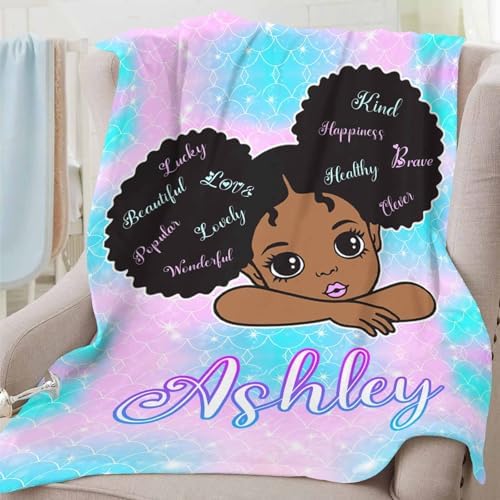 Personalized Baby Blanket for Girls