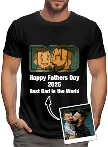 Custom Photo Name Unisex T-Shirt
