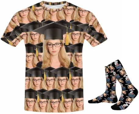 Custom Graduate Face Tshirts for Family Personalized T Shirt…