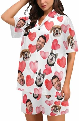 Custom Pajamas With Faces Personalized Pajamas For Women Funny Pajama…