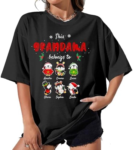 Personalized Christmas T Shirt