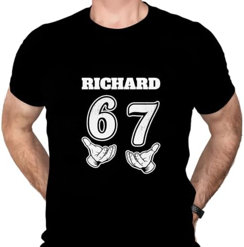 Custom Shirts with Name Text Personalized 67 Tee