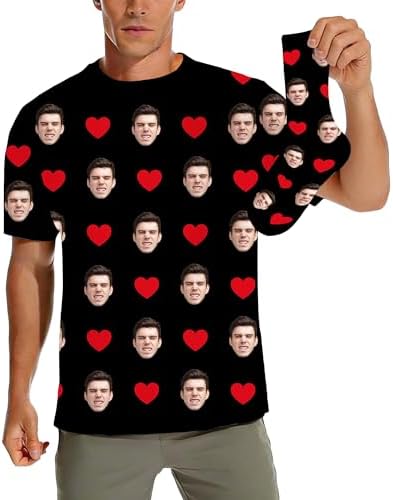 Custom Face T Shirt Personalized Funny Husband T Shirt Design Your Own…