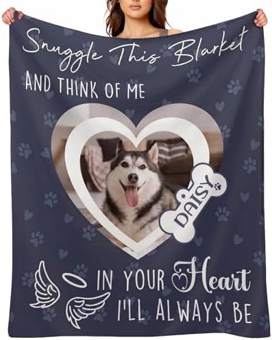 Custom Pet Memorial Blanket