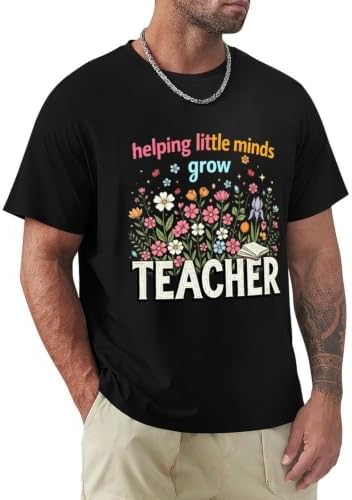 Teacher Helping Little Mind Grow T-Shirt