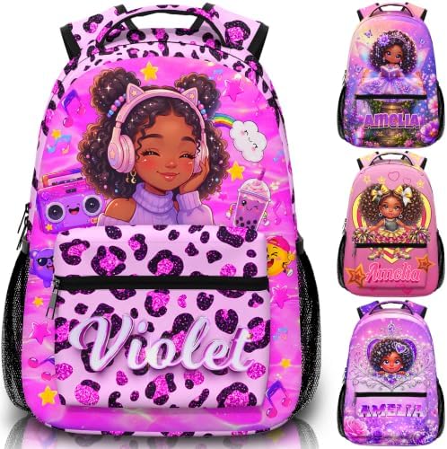 Personalized Backpack for Girls with Custom Name