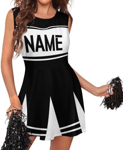 Cheerleader Costume for Women Adult Girls Personalized Custom Cheer (Design 9)