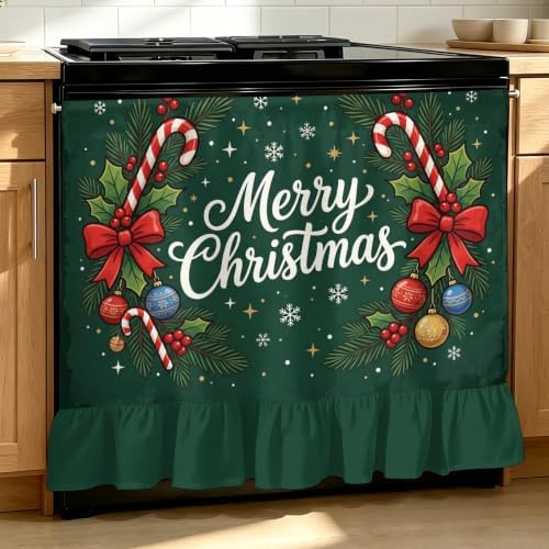 Christmas Kitchen Oven Skirt