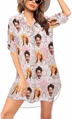 Chiffon Shirt Dress Design 01