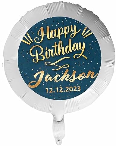 Custom Big Happy Birthday Balloon Foil Inflated Mylar Personalized…