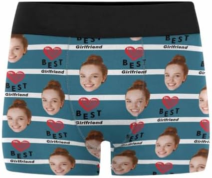 Custom Boxer For Men With Faces, Personalized Boxers With Photos