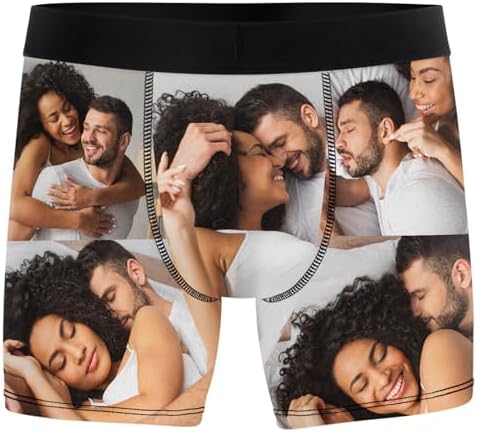 Custom Boxers for Men with face on them