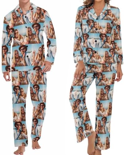 Custom Couples Matching Valentine's Pajamas