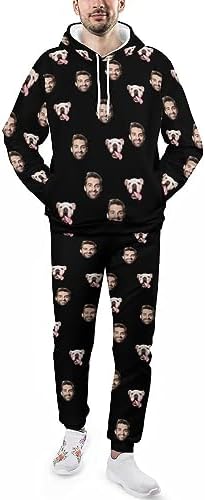 Custom Hoodie for Men Design Your Own with Picture on Back Personalized…