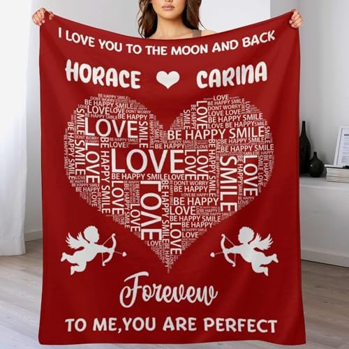 Custom Love Blanket for Couples