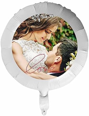 Custom Photo Foil Balloons Party Personalized Picture balloons for Dad…