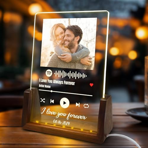Personalized Acrylic Plaque with Photo