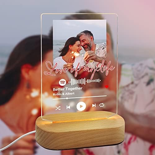 Personalized Acrylic Song with Photo (Style 3)