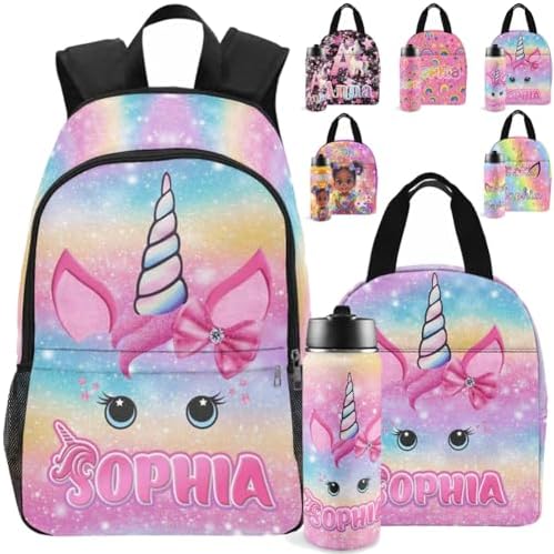 Personalized Backpacks For Girls With Name, Custom Backpack For Kids