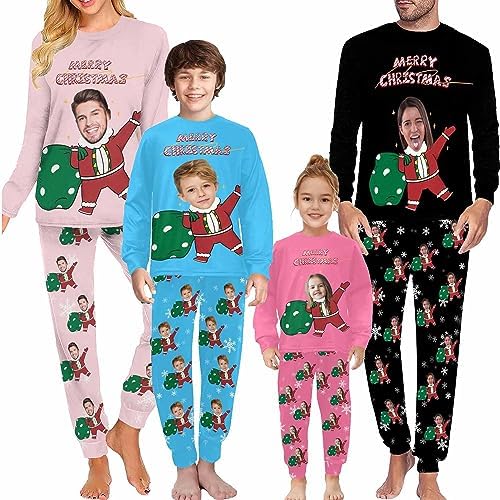 Personalized Christmas Pajamas for Family 2