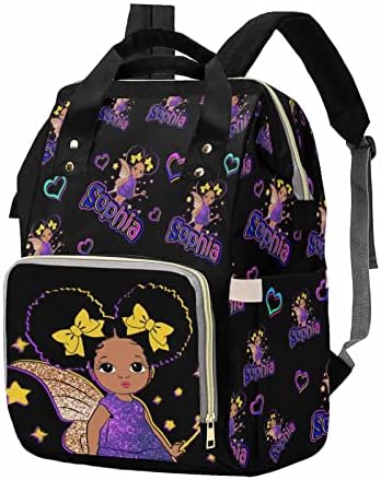 Personalized Diaper Bag with Name for Women/Men