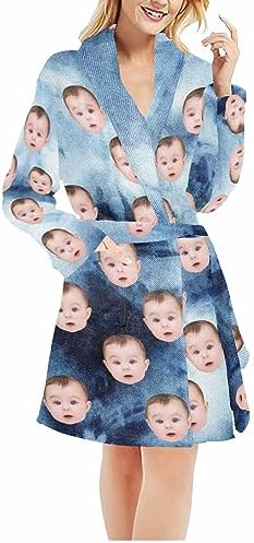Personalized Womens Robes with Face